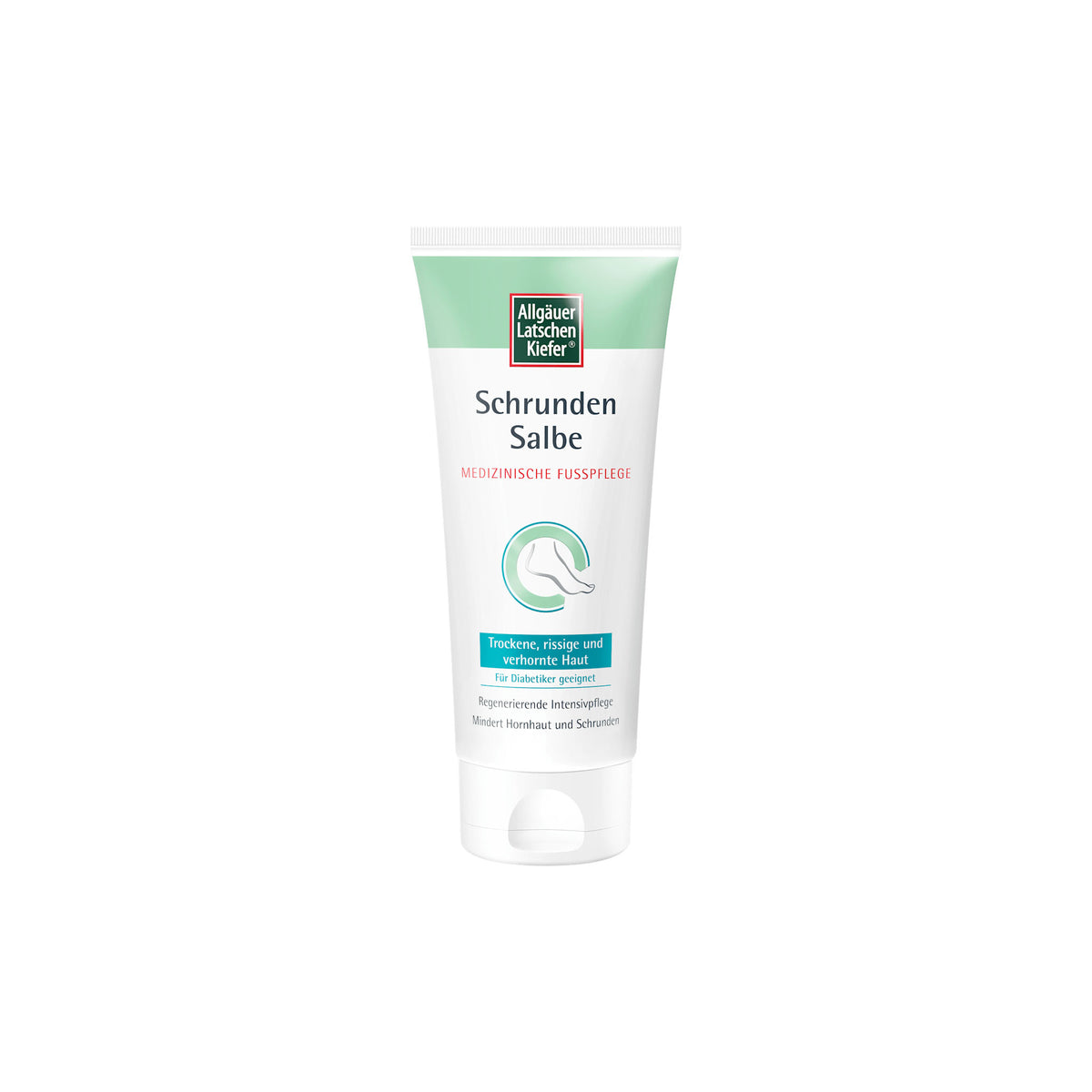 Allgäuer LatschenKiefer Cracked Skin Foot Salve with Mountain Pine Oil, 100 ml