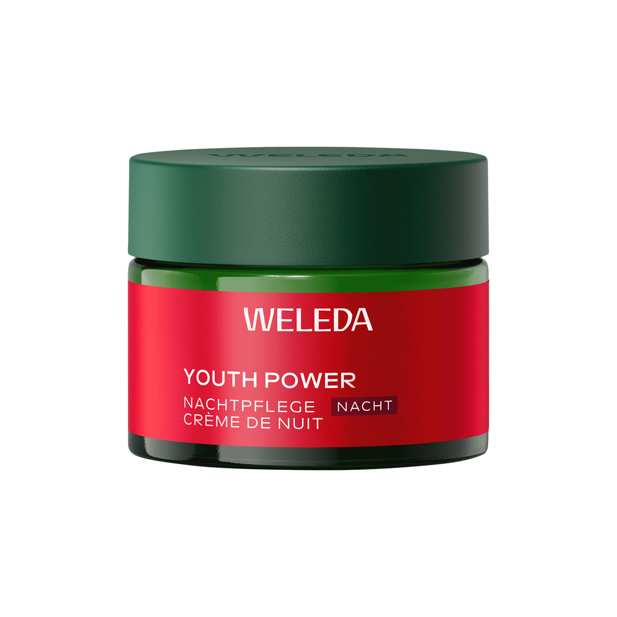 WELEDA Pomegranate Youth Power Regenerating Night Cream with Peptides & Astaxanthin, 40 ml