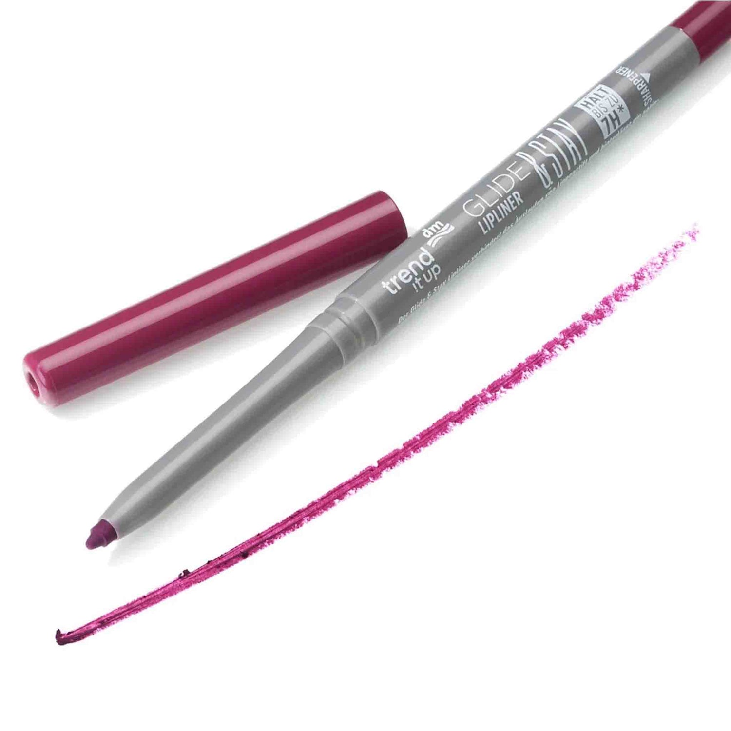 trend IT UP Glide & Stay Lipliner 025 Wine Berry – Waterproof Satin Matte – 0.35 g