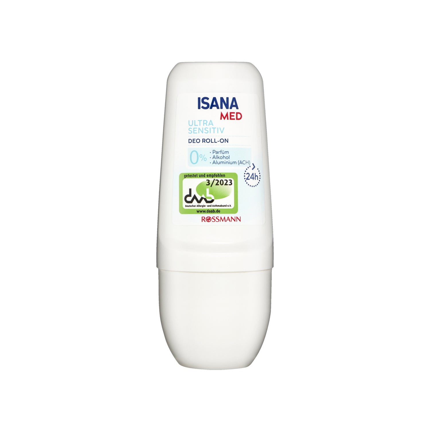 Deo Roll-On Ultra Sensitive – ISANA MED, 50 ml