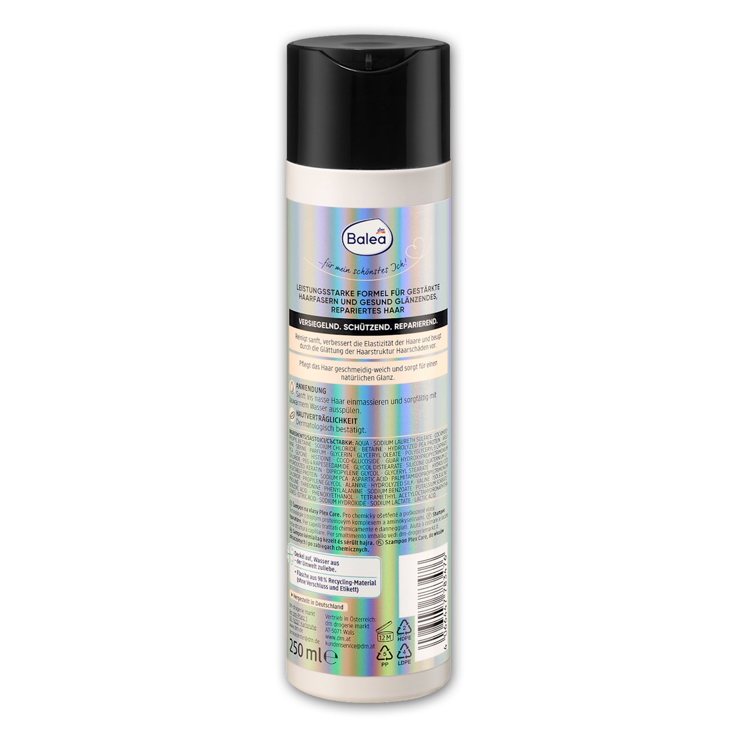 Plex Care Shampoo – Balea PROFESSIONAL, 250 ml
