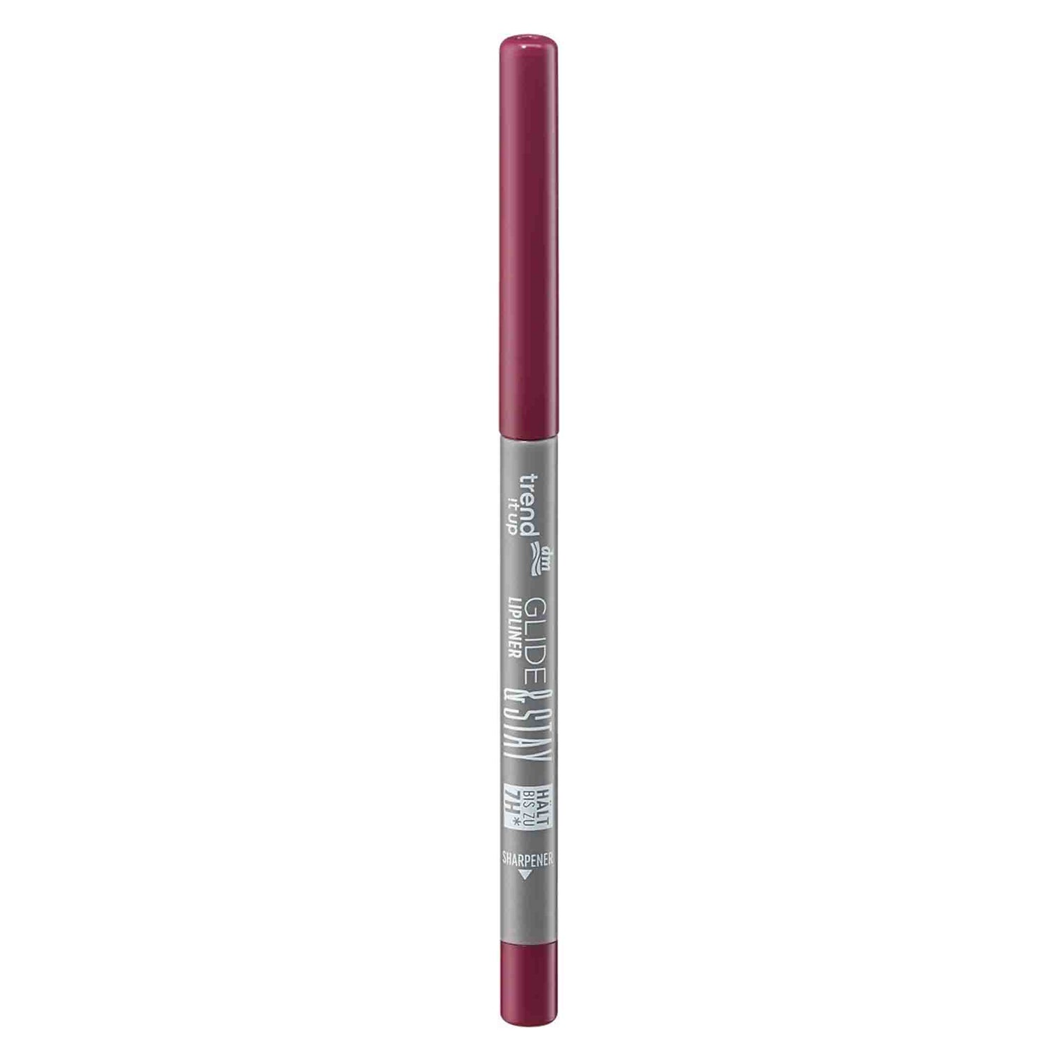 trend IT UP Glide & Stay Lipliner 025 Wine Berry – Waterproof Satin Matte – 0.35 g
