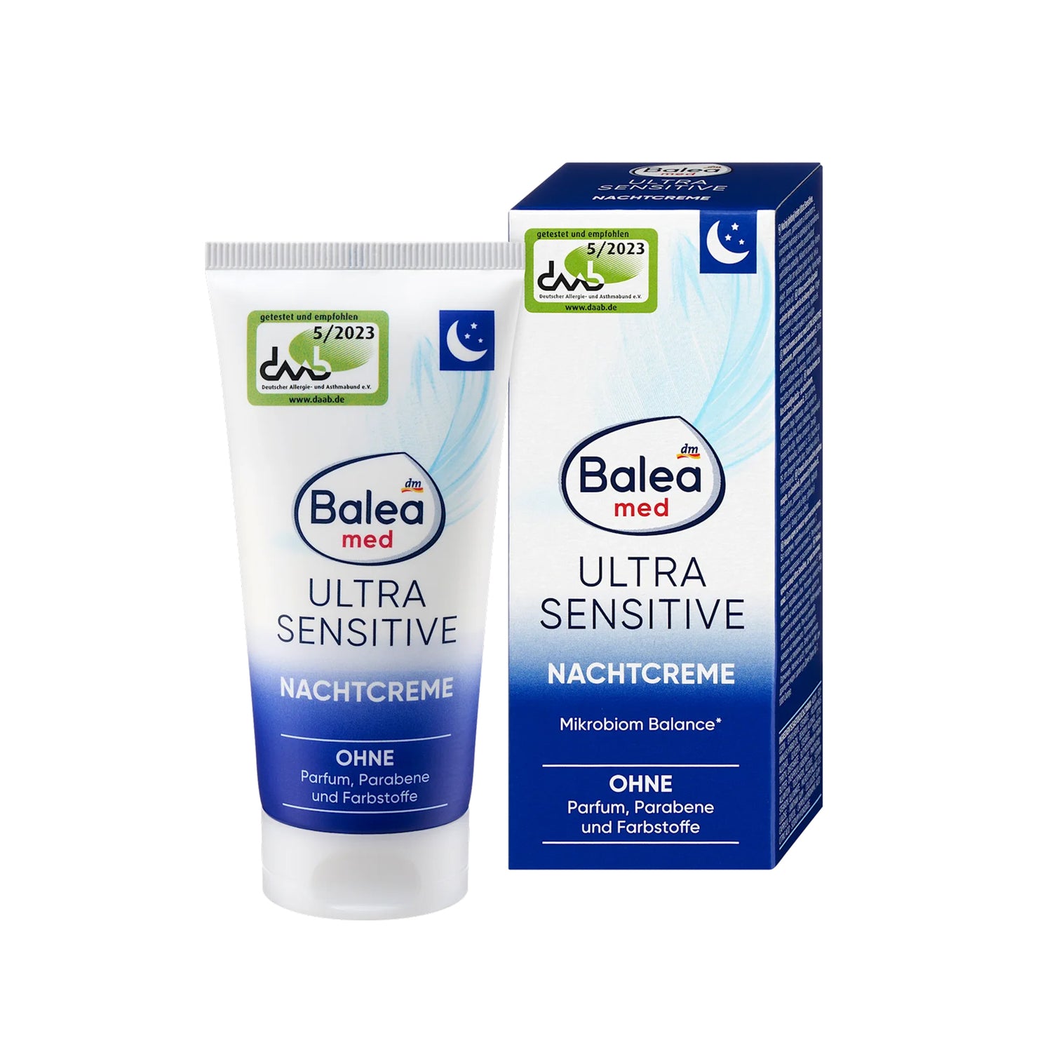 Ultra Sensitive Night Cream – Balea med, 50 ml