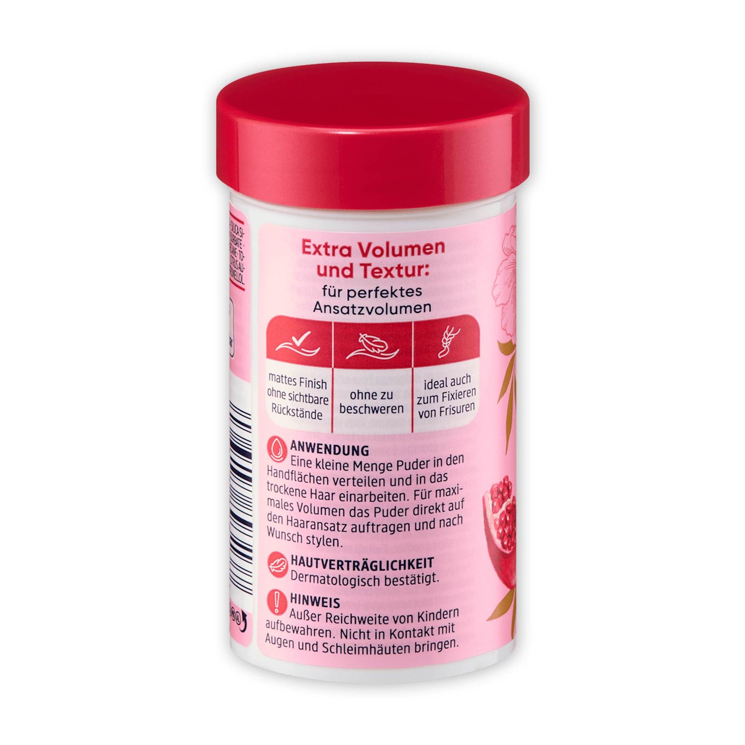 Haarpuder Volumen Pomegranate – Balea, 10 g