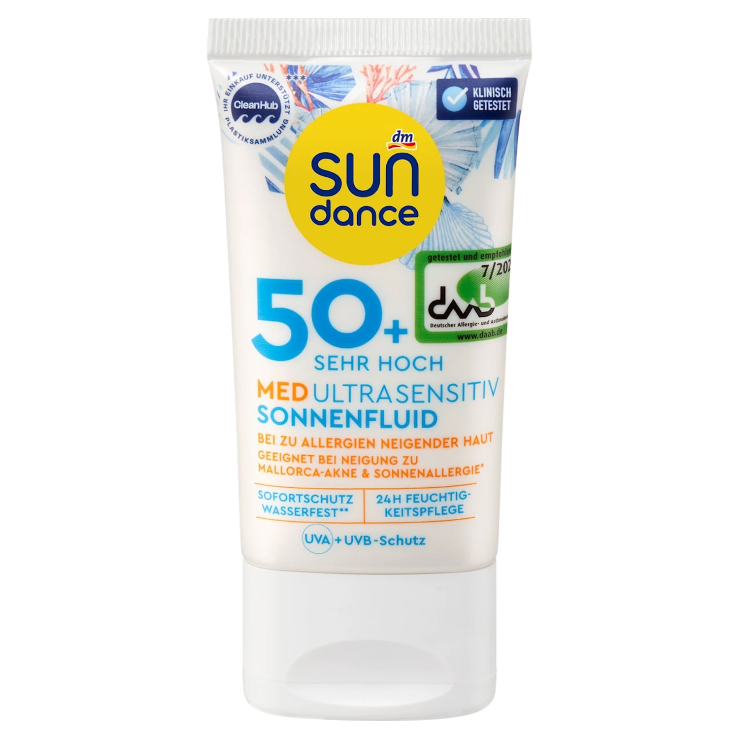 Face Sun Fluid SPF 50+ – SUNDANCE MED, 50 ml