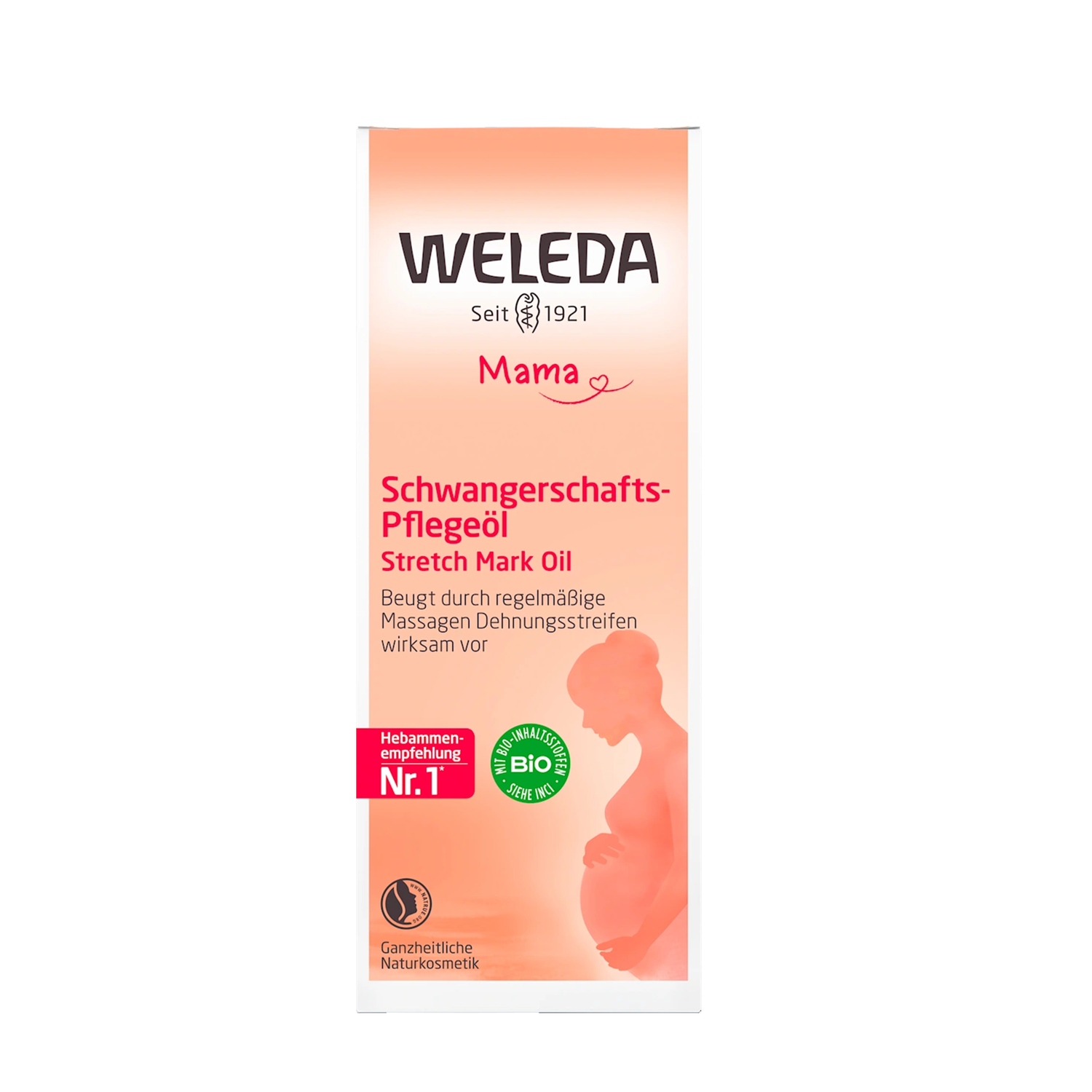 Weleda Pregnancy Stretch Mark Care Oil – Elasticity & Comfort (100 ml)