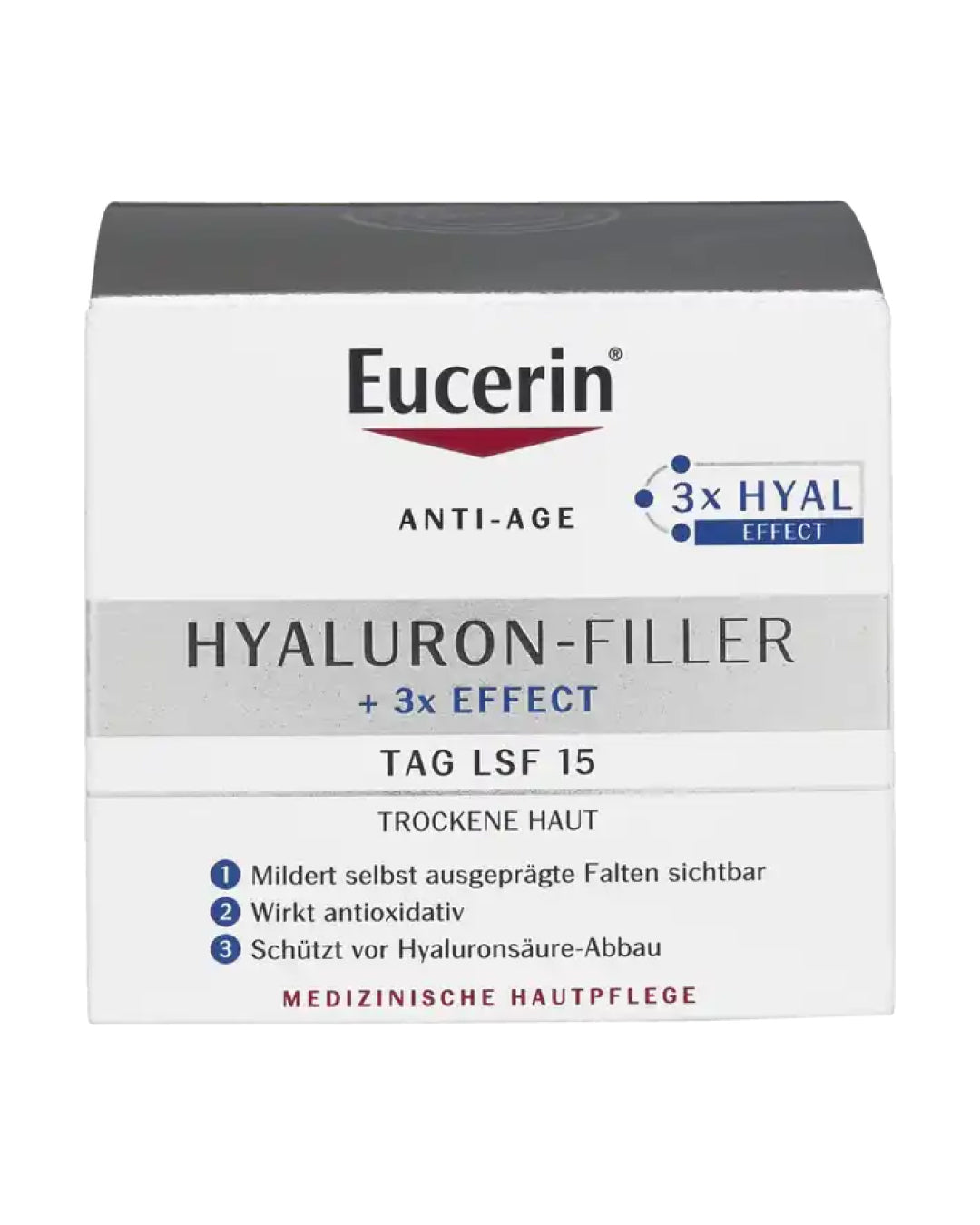 Hyaluron-Filler + 3x Effect Day Cream SPF 15 – Eucerin, 50 ml