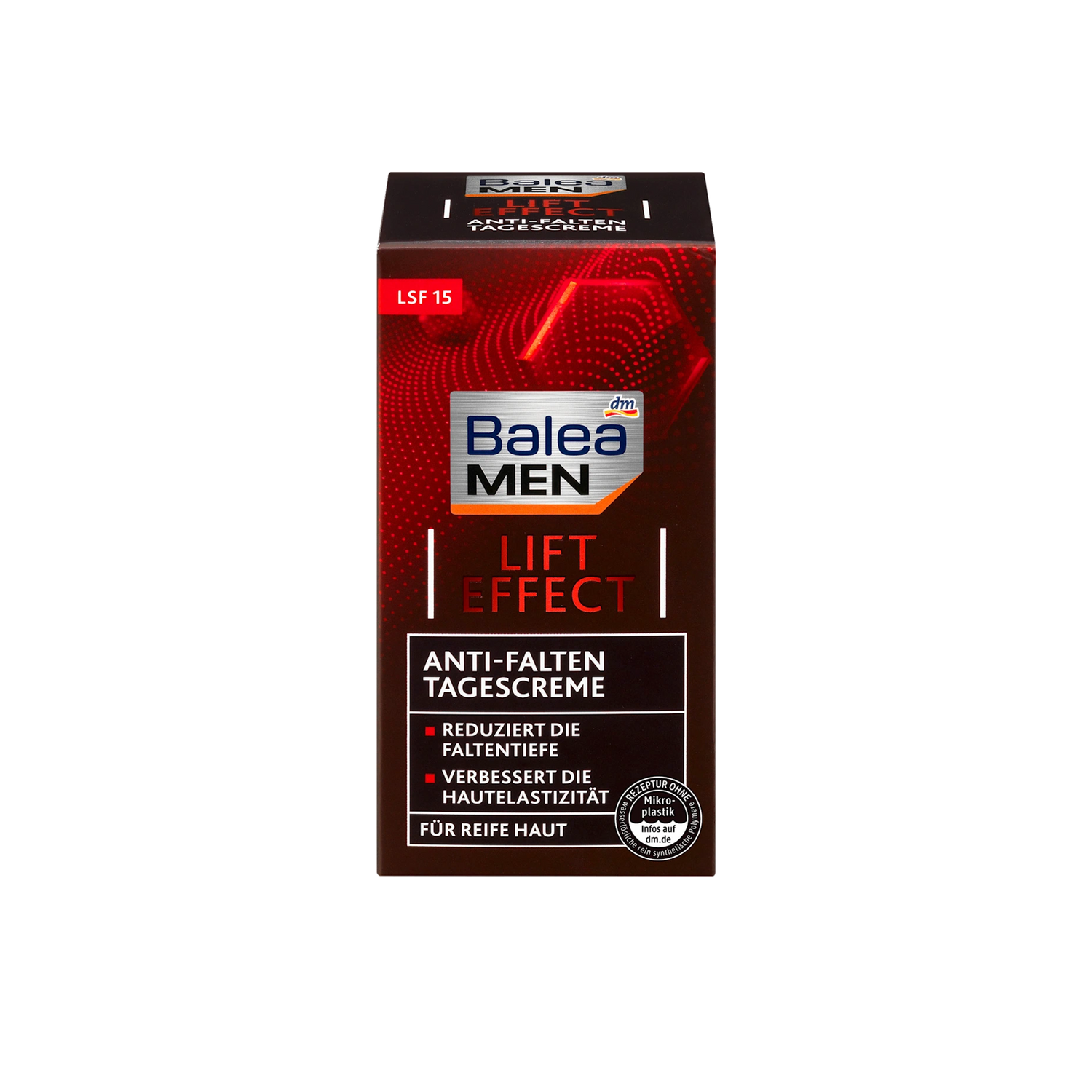 Lift Effect Anti-Wrinkle Day Cream – Balea MEN – With Hyaluronic Acid & SPF 15 (50 ml)