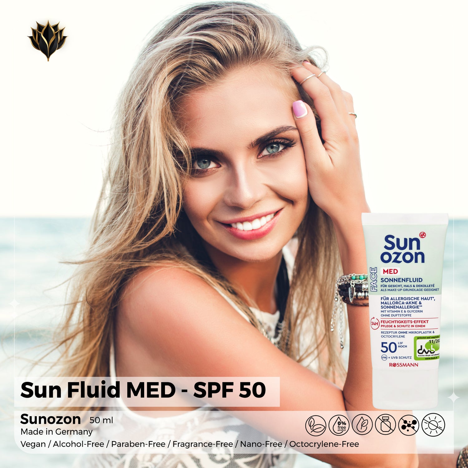 Sun Fluid MED SPF 50 – sunozon, 50 ml
