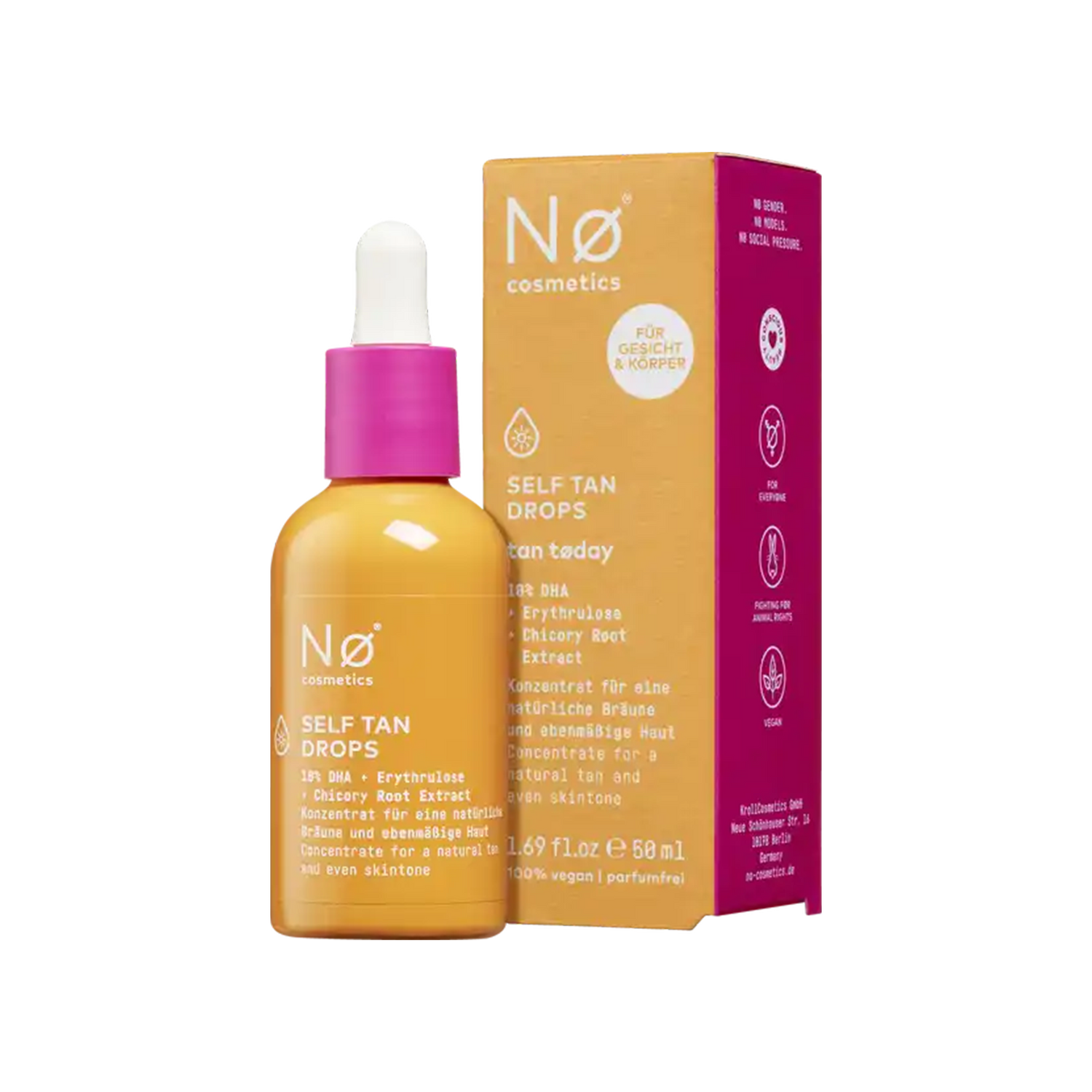 No Tan Today Self-Tan Drops – Natural Glow & Vegan (30 ml)