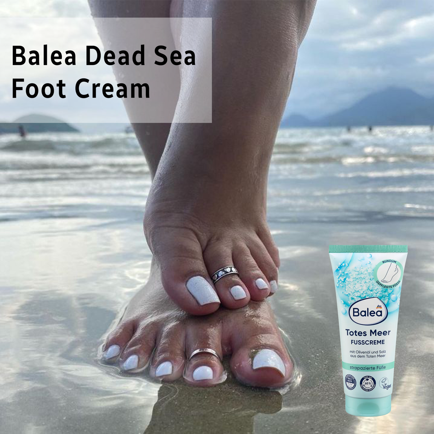 Dead Sea Foot Cream – Balea, 100 ml