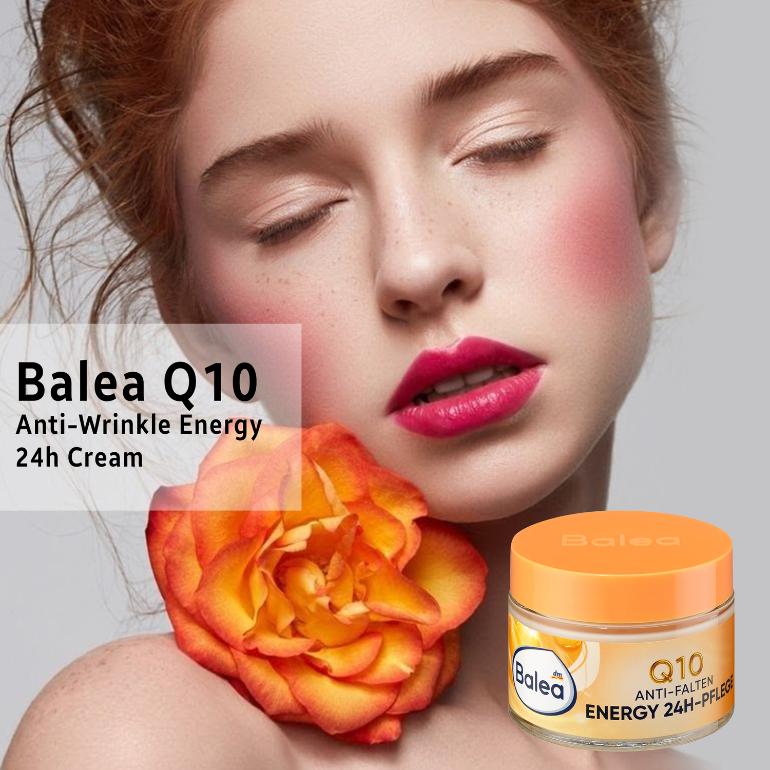 Q10 Anti-Wrinkle Energy 24h Cream – Balea – With Vitamin C & E (50 ml)