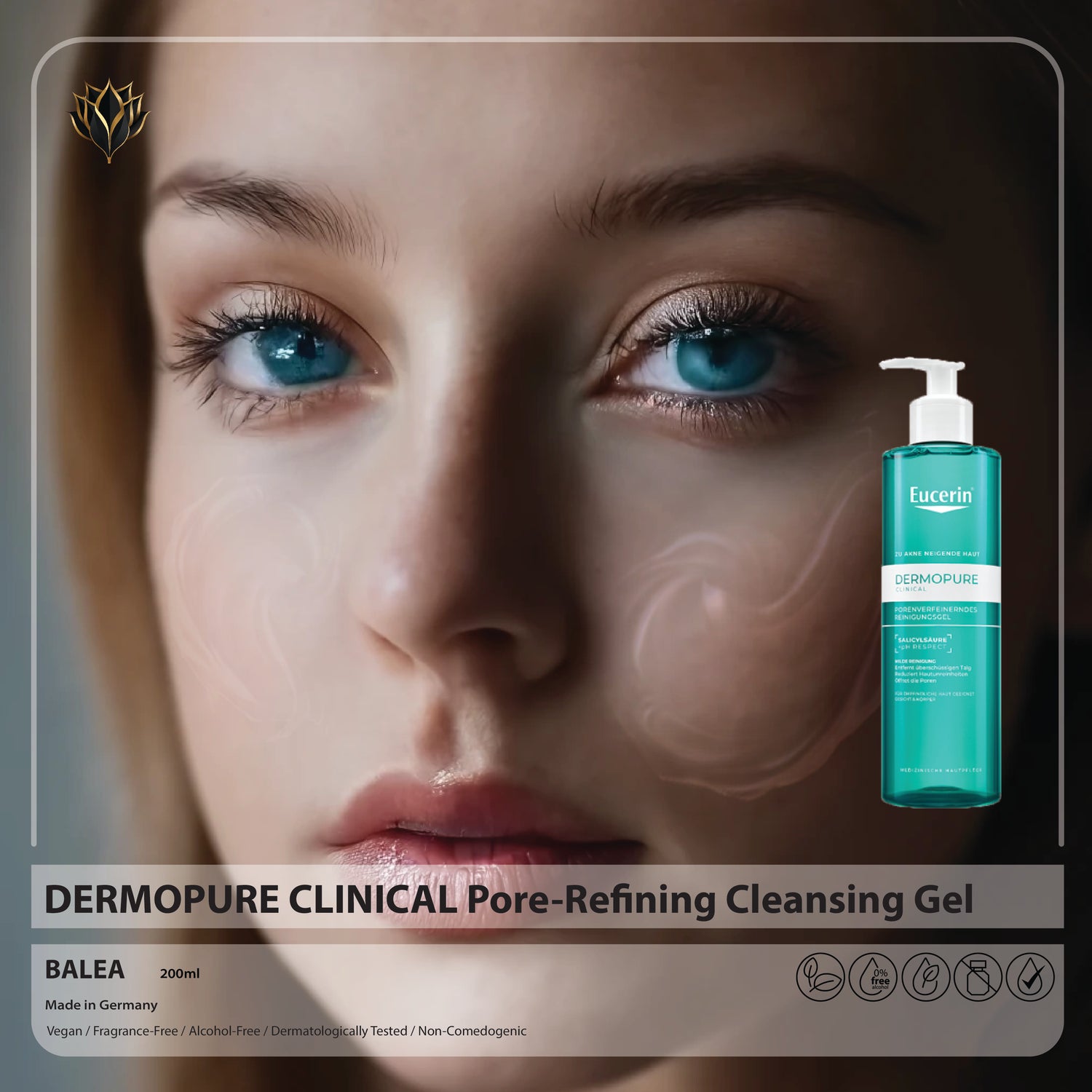 Eucerin DERMOPURE CLINICAL Pore Refining Cleansing Gel