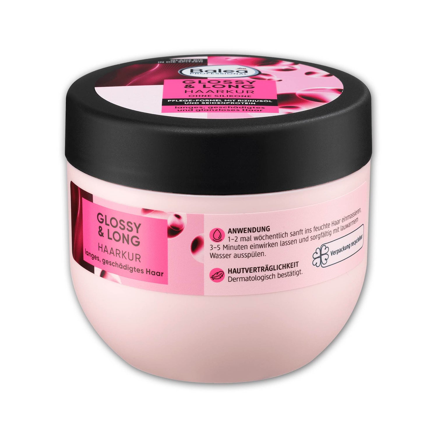 Glossy & Long Hair Mask – Balea PROFESSIONAL, 300 ml