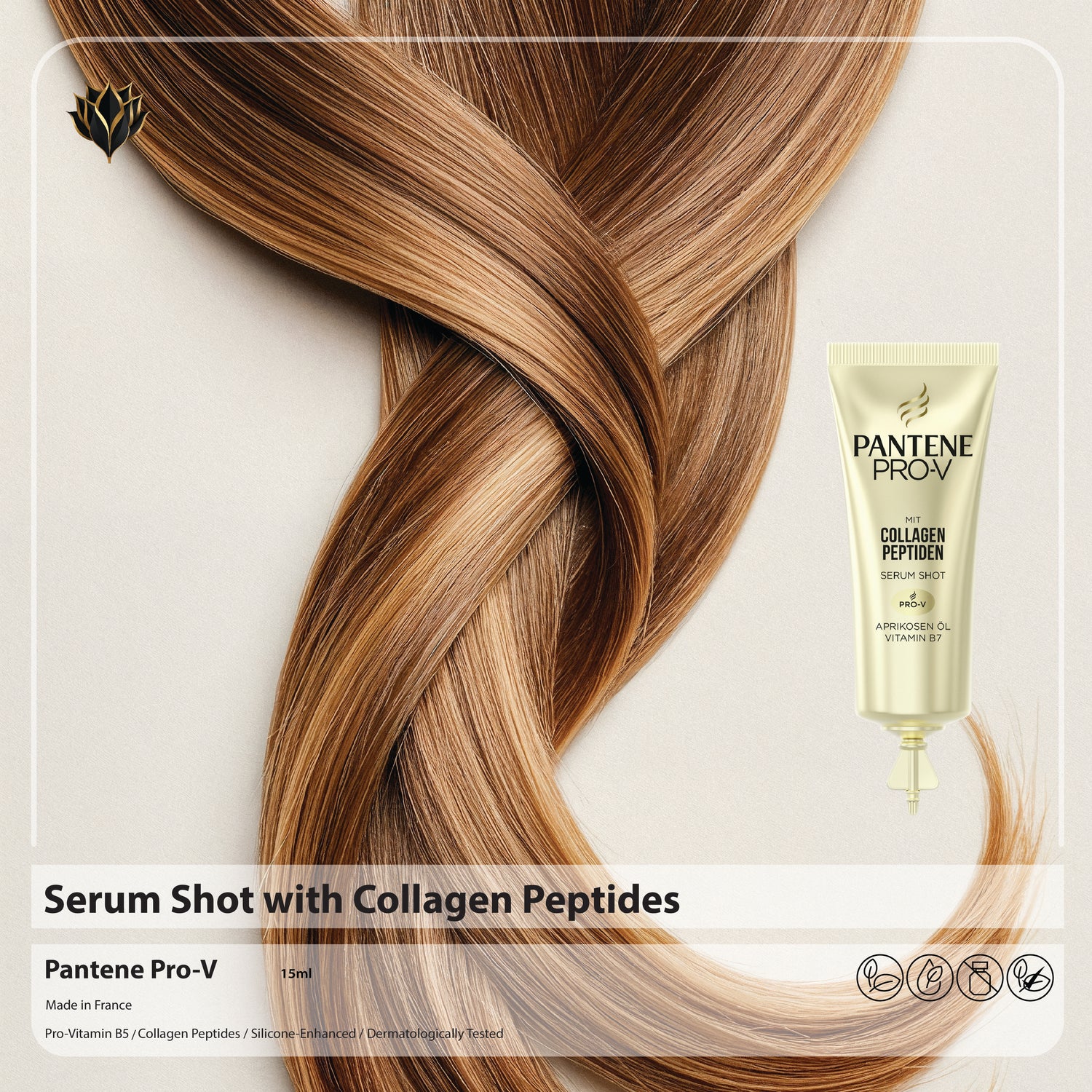 Serum Shot with Collagen Peptides – Pantene Pro-V, 15 ml