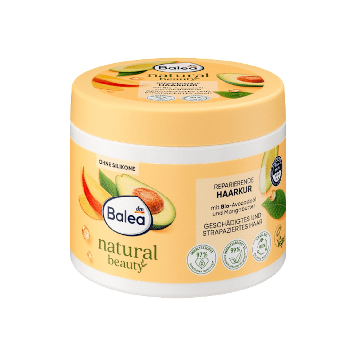 Balea Natural Beauty Repair Hair Mask – Nourishment & Repair (200 ml)