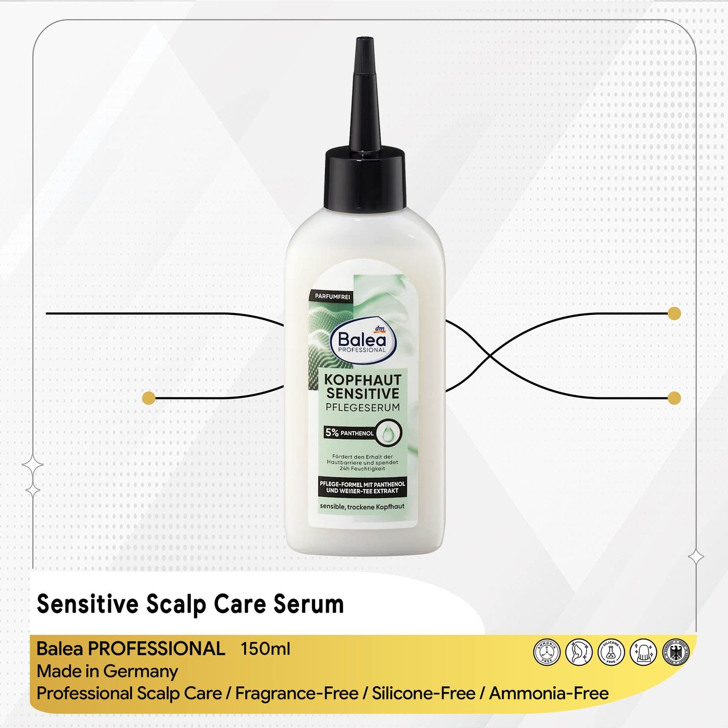 Sensitive Scalp Care Serum – Balea PROFESSIONAL, 150 ml
