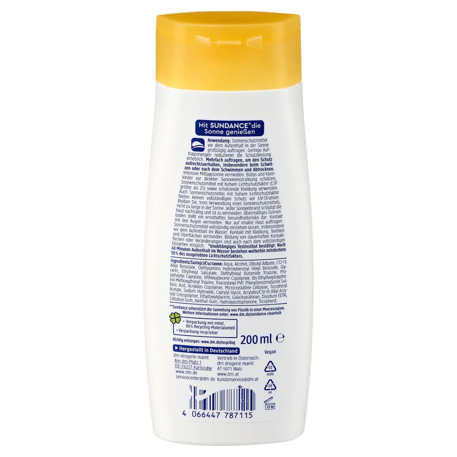 Kids Sun Milk LSF 50+ – SUNDANCE MED, 200 ml