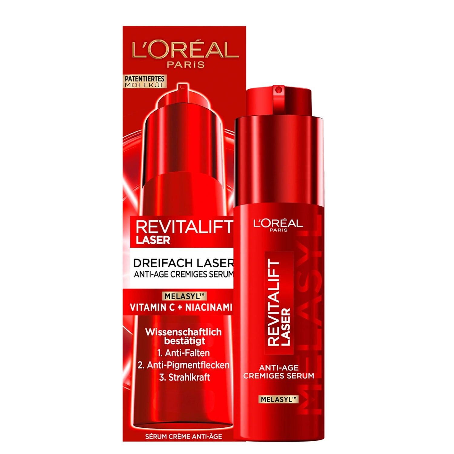 L’Oréal Paris Revitalift Laser Creamy Face Serum – Radiance & Dark Spot Care – 50 ml