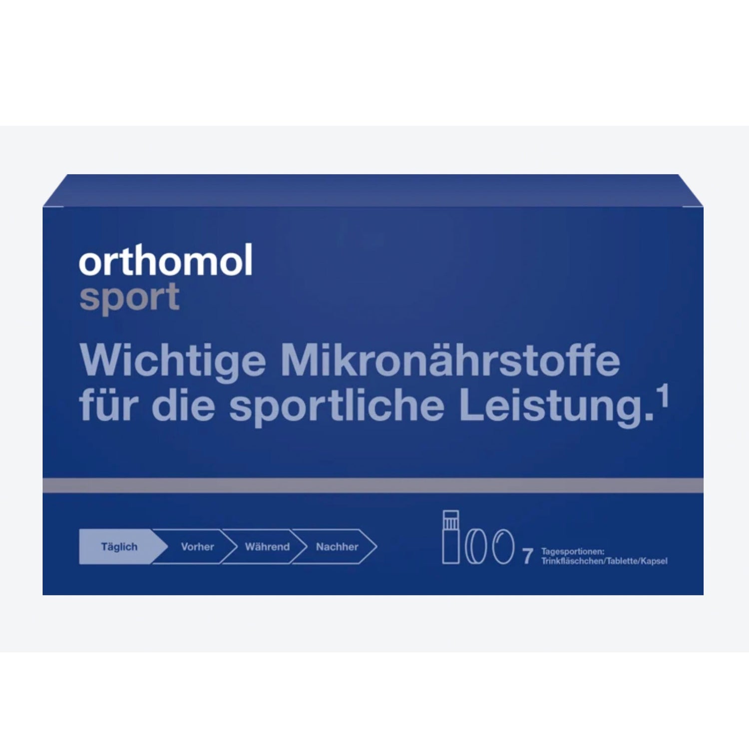 Orthomol Sport Daily Performance Formula – Vitamins, Minerals & Omega-3 – 7 Daily Portions