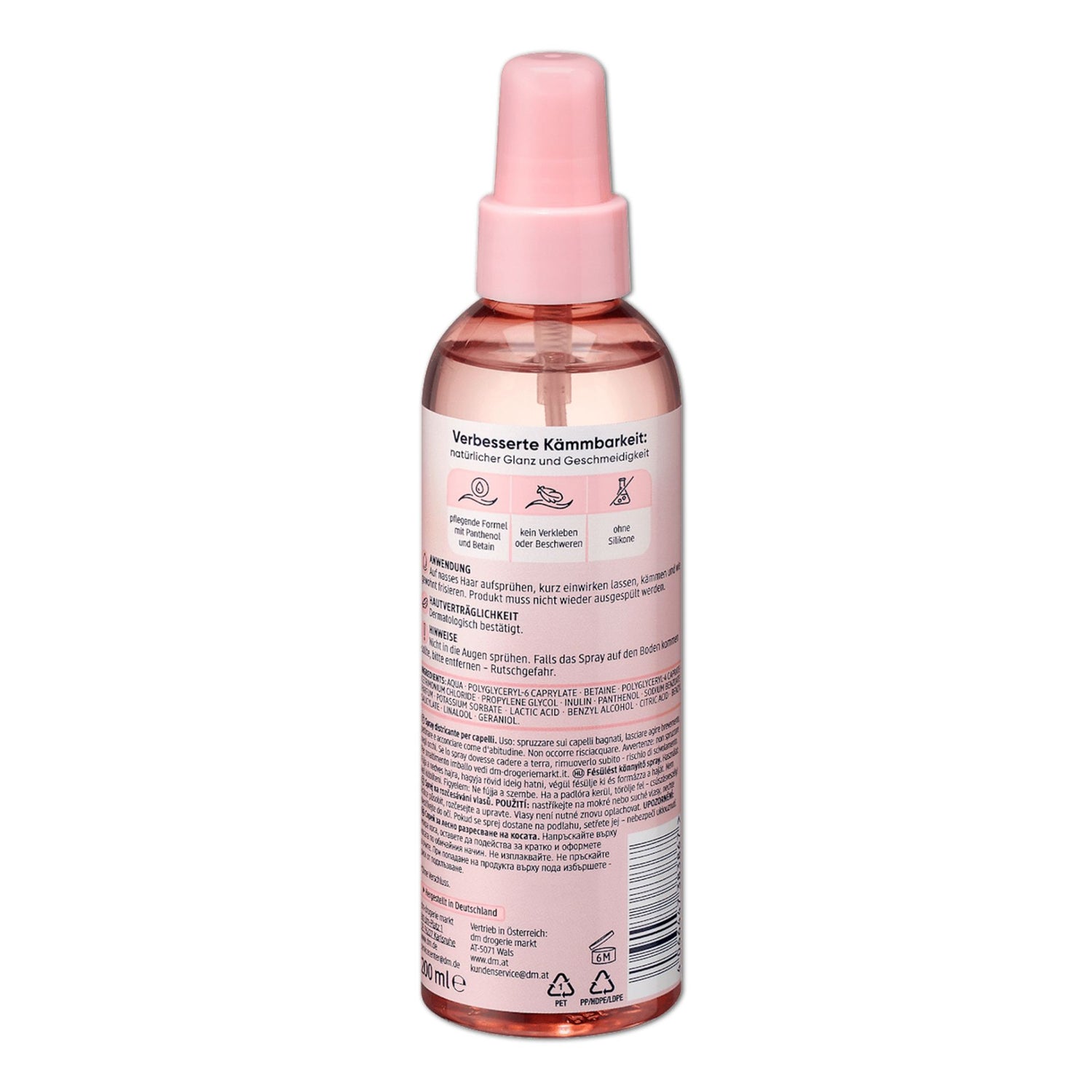 Balea Detangling Spray – Easy Combability & Hair Care – 200 ml