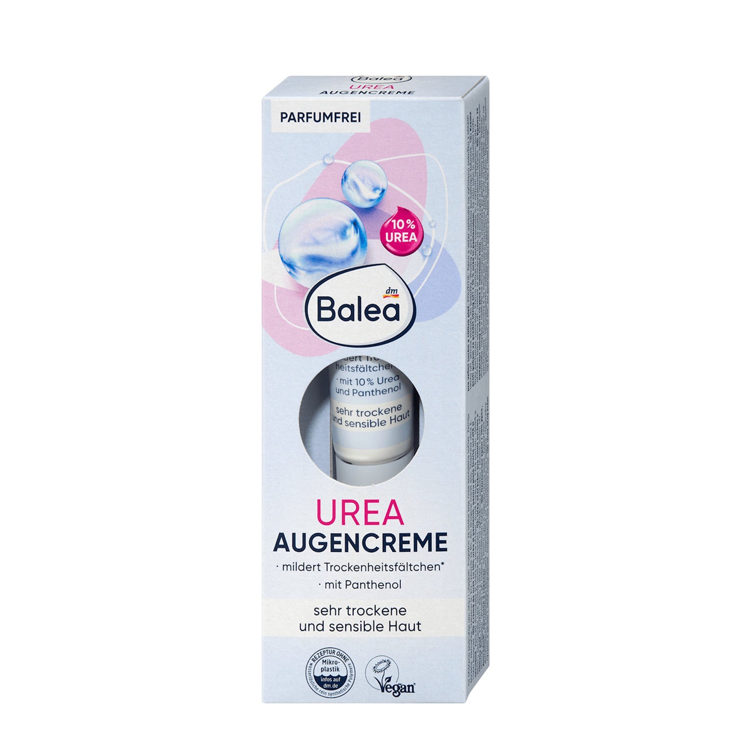 Balea Urea Eye Cream – 10% Urea & Panthenol – 15 ml