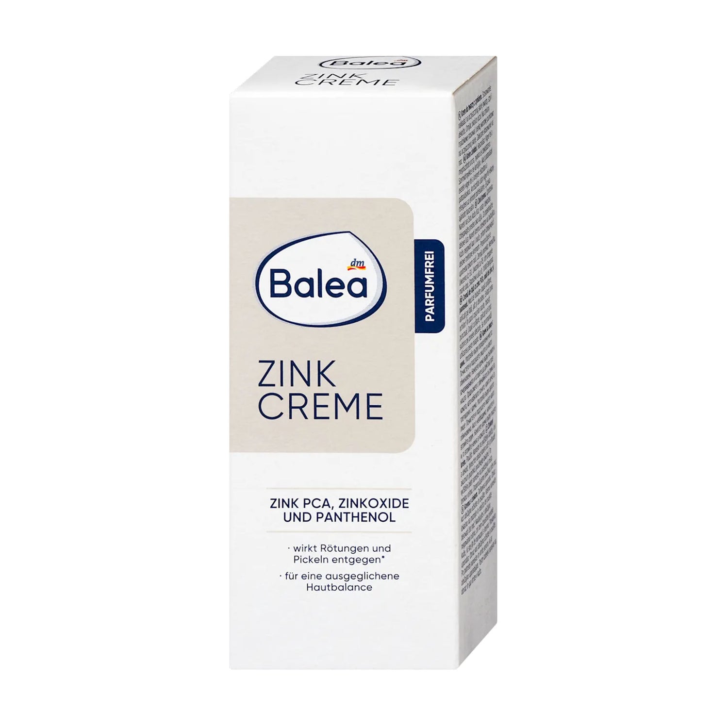 Balea Zinc Cream – Panthenol & Allantoin Soothing Face Cream – 50 ml