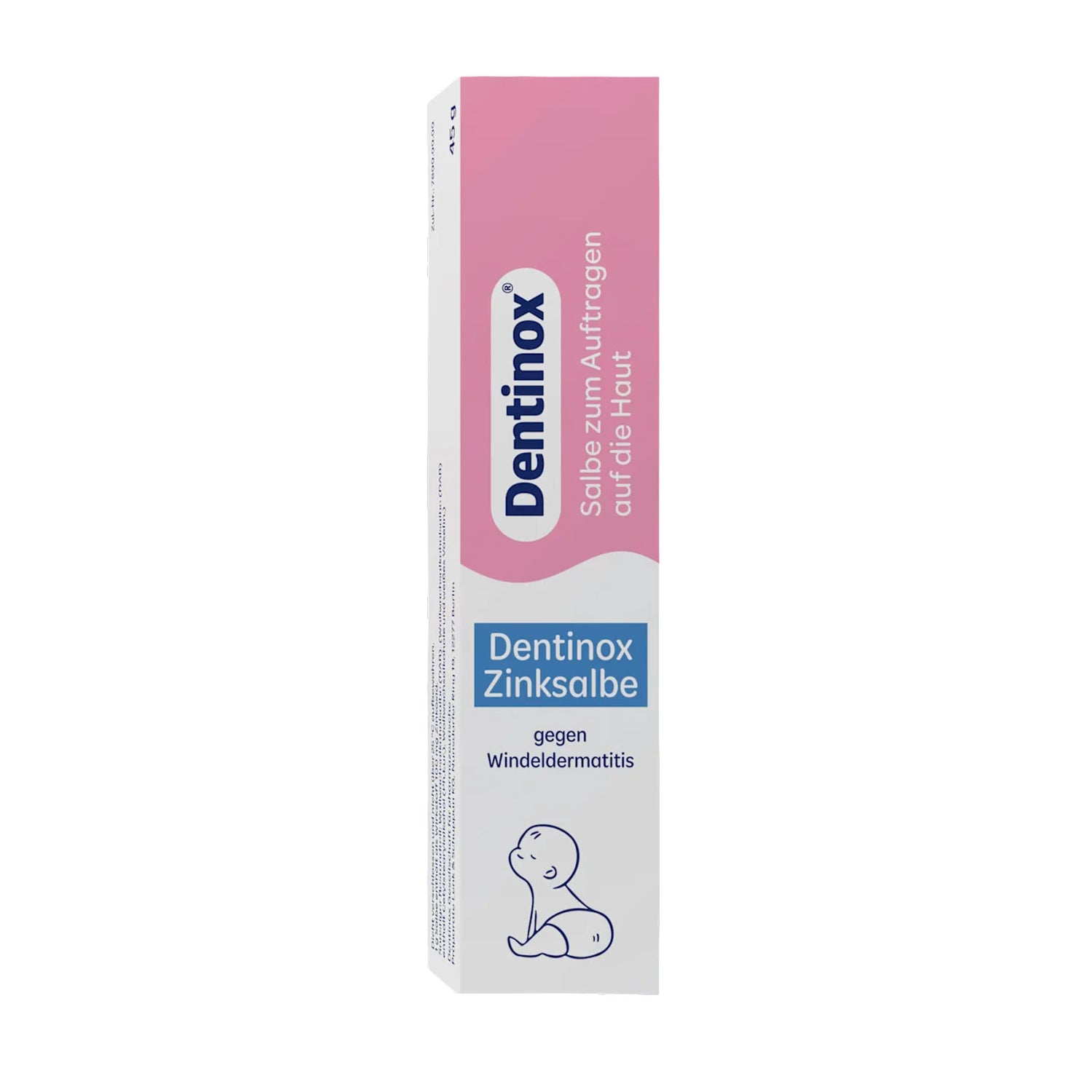 Dentinox Zinc Ointment – Diaper Area Skin Protection – 45 g
