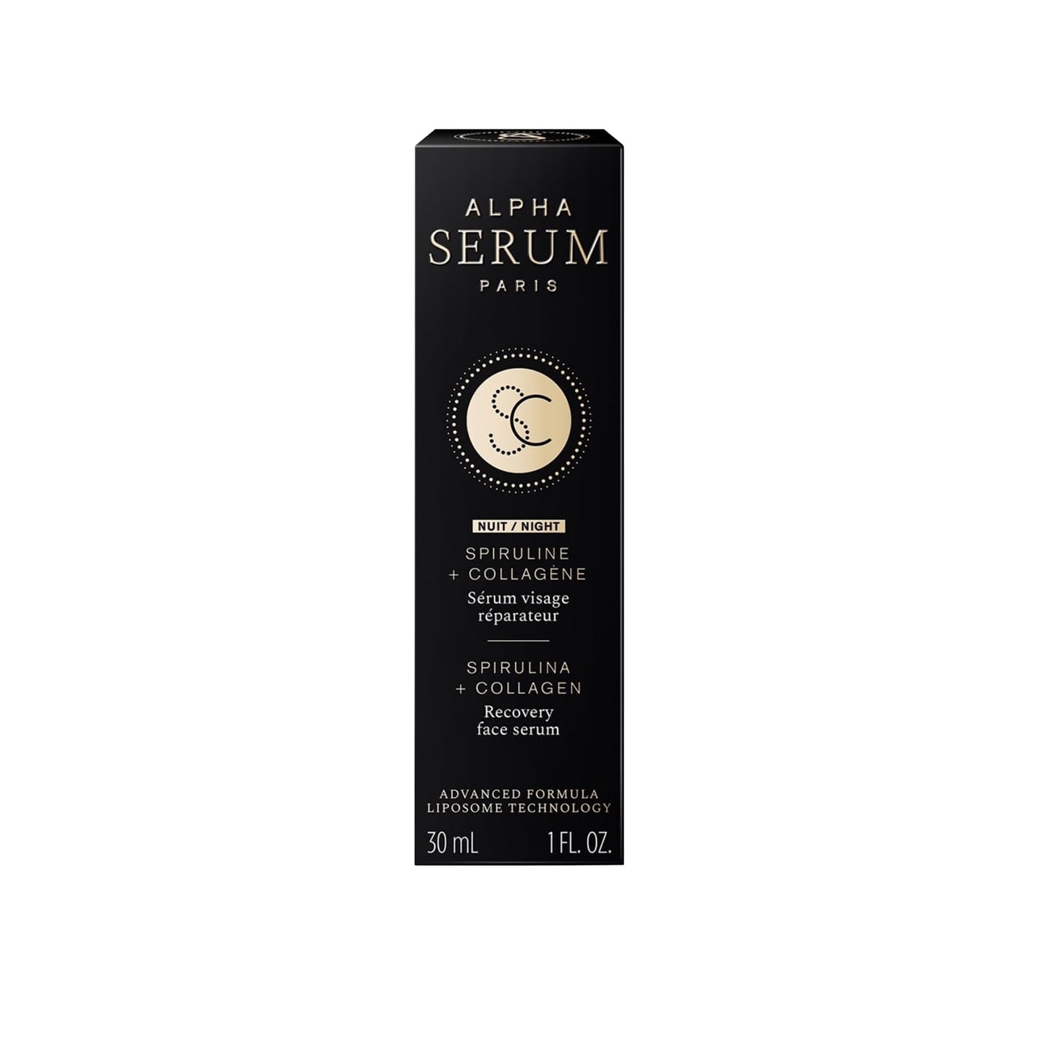 Alpha Serum Hydrating Facial Serum – Marine Collagen, Hyaluronic Acid & Algae Extracts – 30 ml