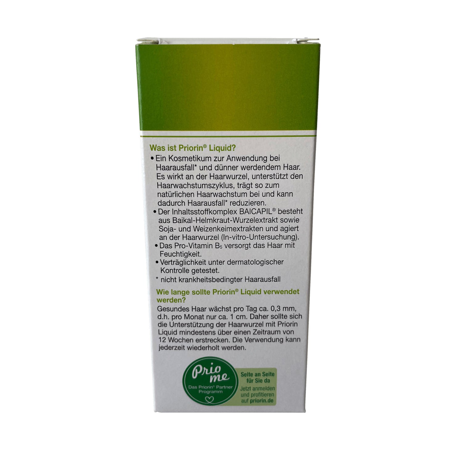 Priorin Liquid Leave-In Scalp Spray with Baicapil® & Pro-Vitamin B5 – 50 ml