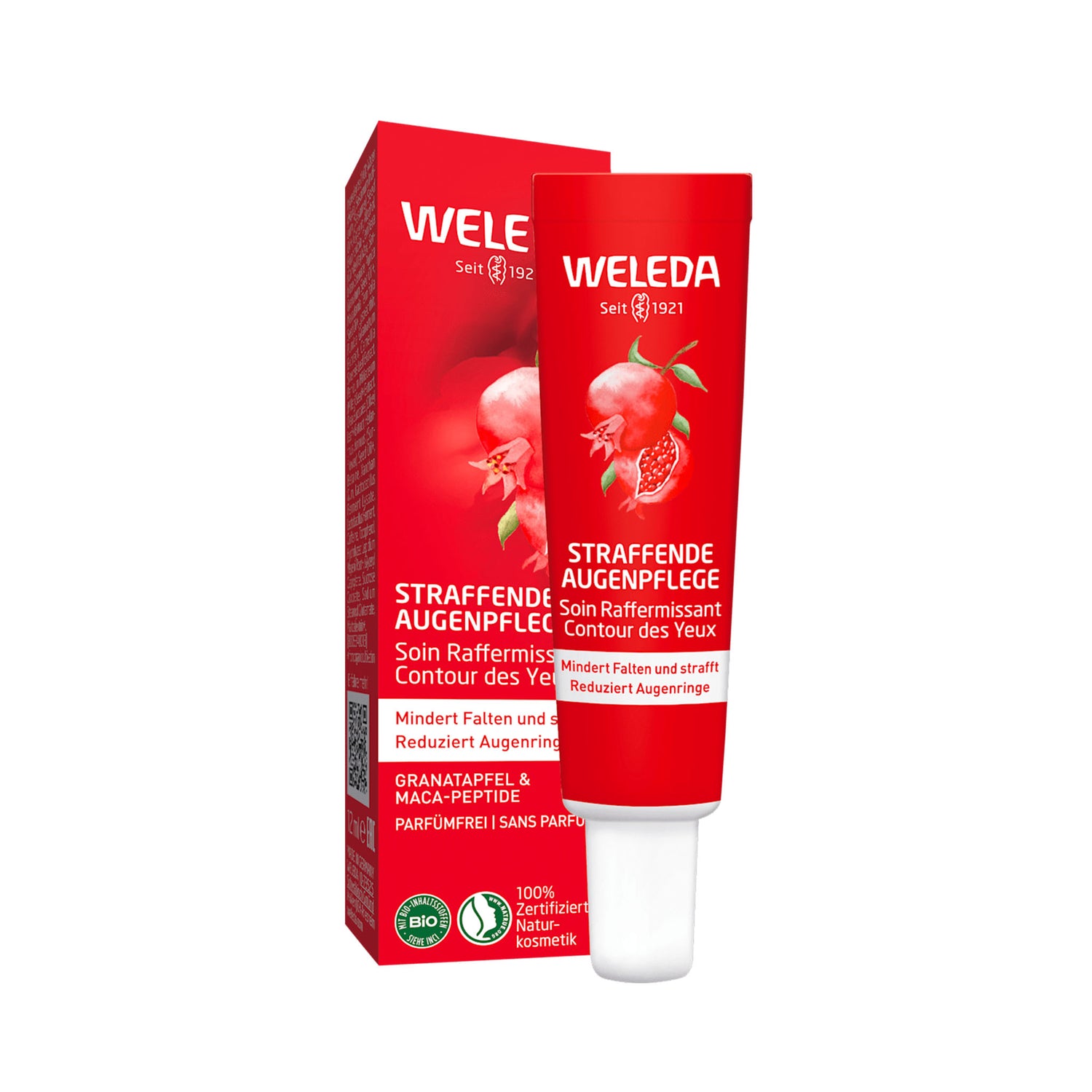 WELEDA Pomegranate & Maca Peptides Firming Eye Cream – 12 ml
