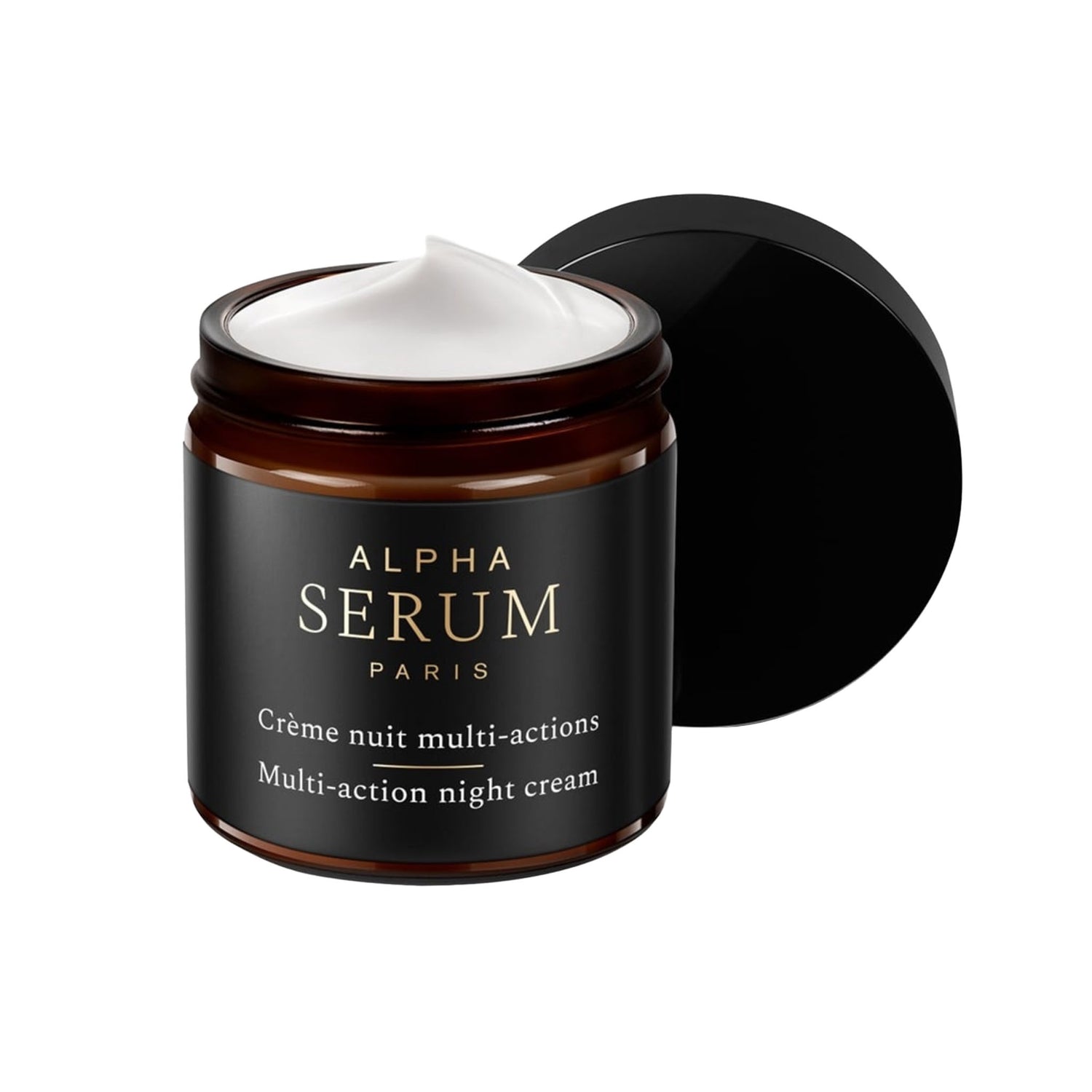 Alphasérum Multi-Action Night Cream with Hyaluronic Acid & Collagen – 60 ml