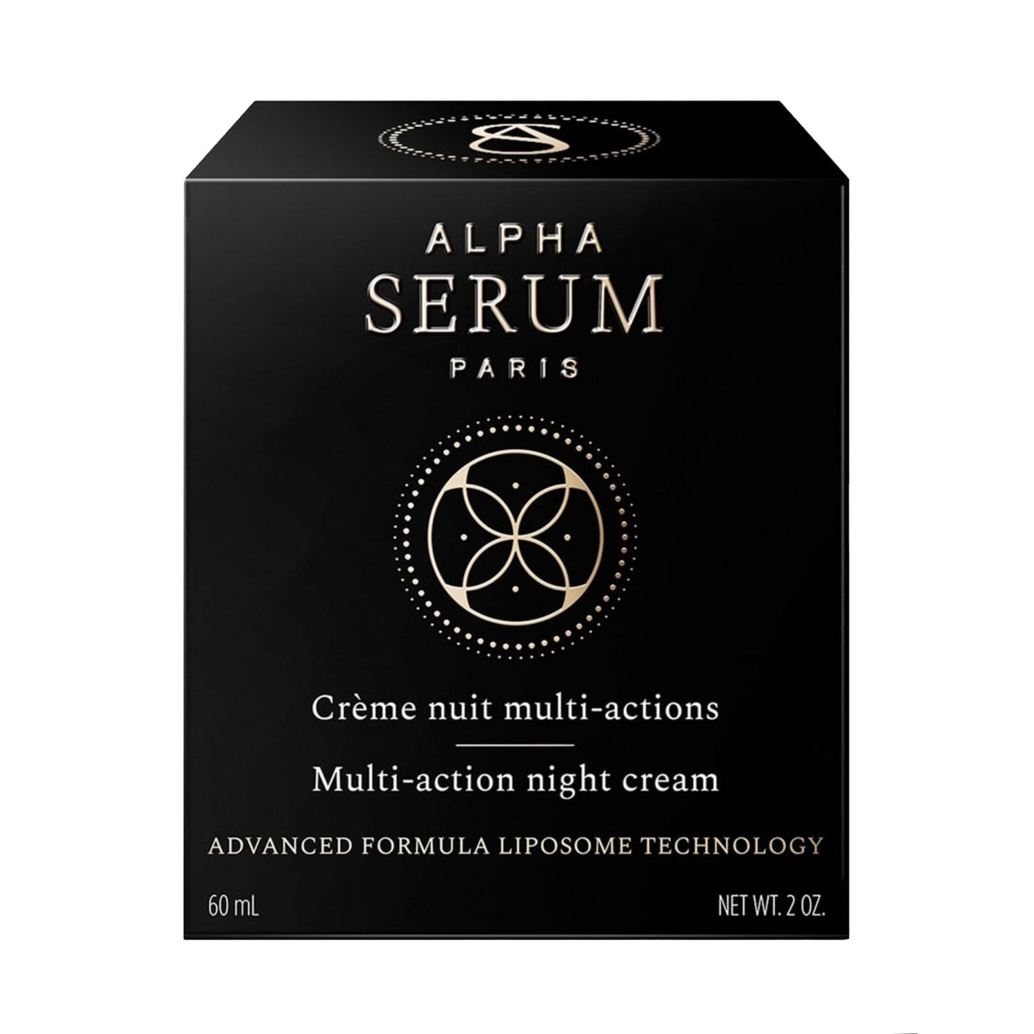 Alphasérum Multi-Action Night Cream with Hyaluronic Acid & Collagen – 60 ml