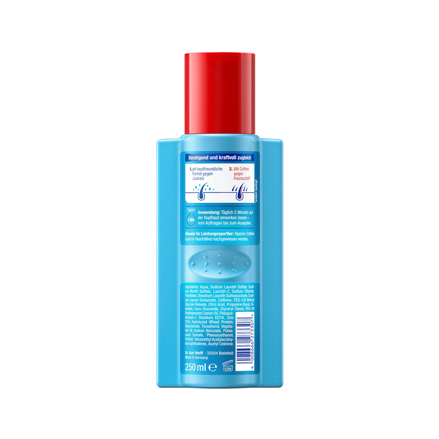 Alpecin Hybrid Sensitive Caffeine Shampoo for Dry & Sensitive Scalp – 250 ml