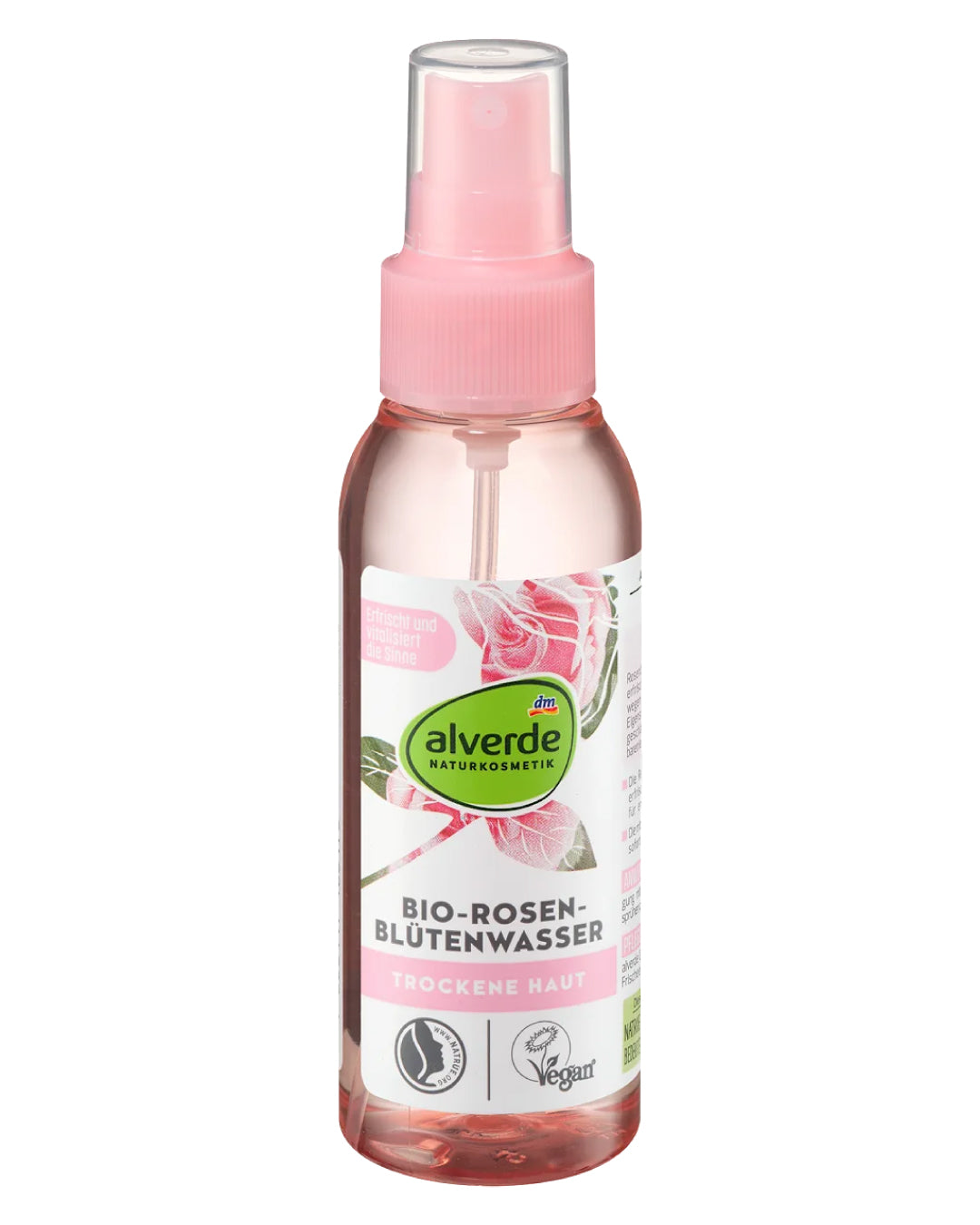 Organic Rose Blossom Water – alverde NATURKOSMETIK, 100 ml